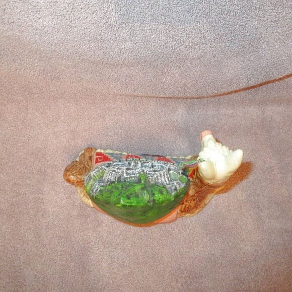 3D Peruvian LLAMA Inca INCENSE Smoker CANDLE Holder ART POTTERY Machu Picchu - Picture 8 of 10